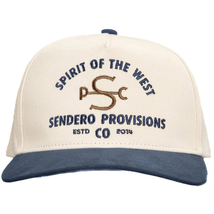 Sendero Provisions Co. S Bar PC Hat White/Navy