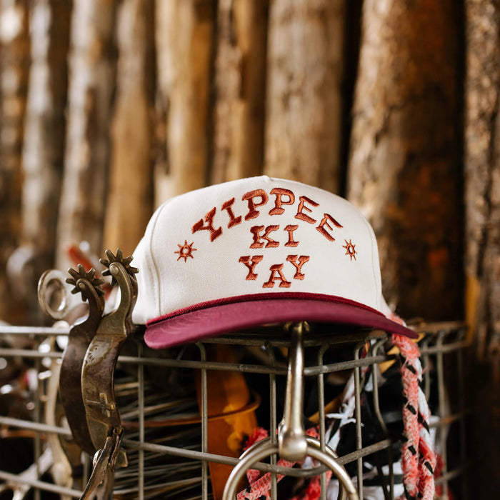Sendero Provisions Co. Yippee Ki Yay Hat White