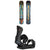 Rossignol Ampage Vol.1 Snowboard + Season Meld Snowboard Bindings 2026