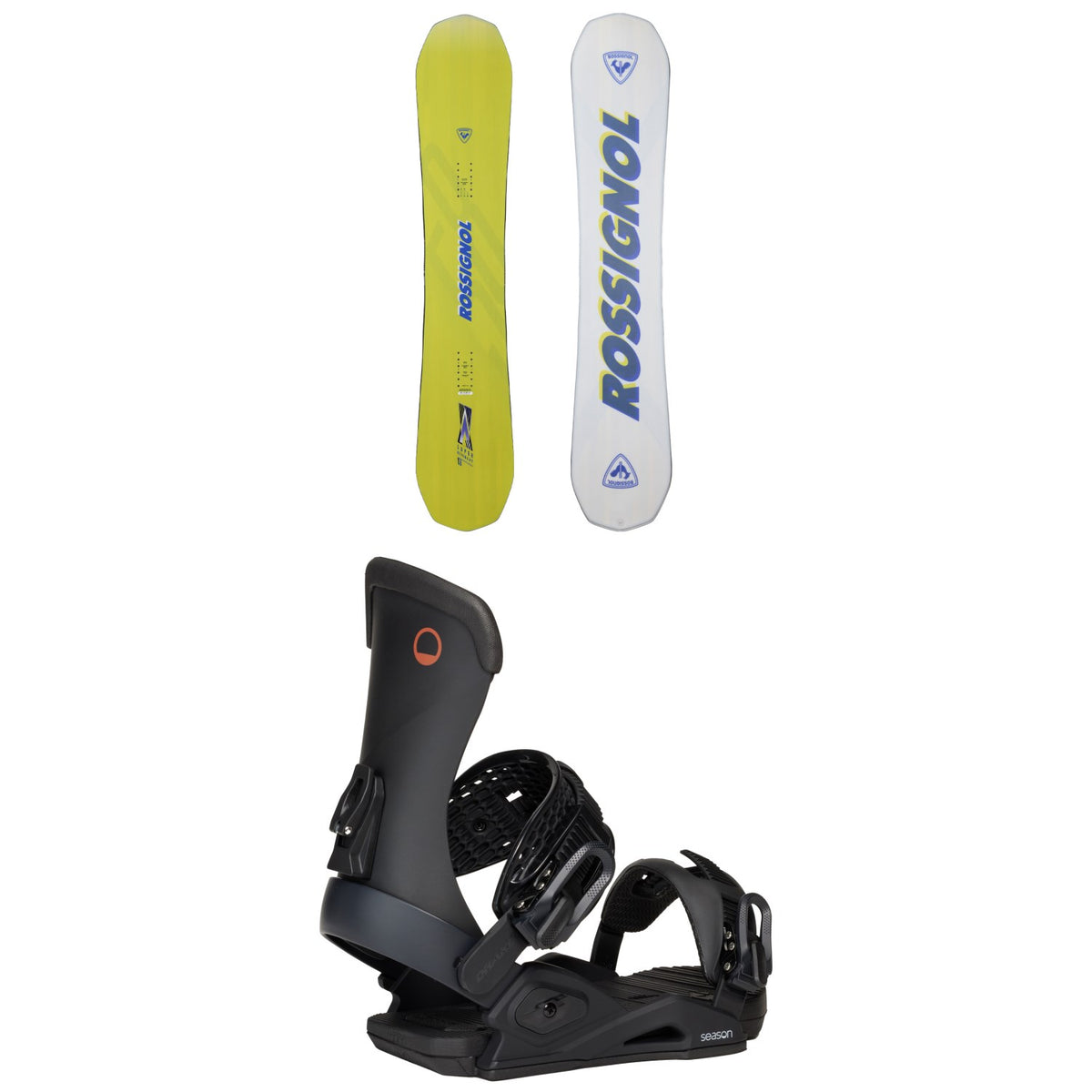 Rossignol Super Revenant Snowboard + Season Meld Snowboard Bindings 2026