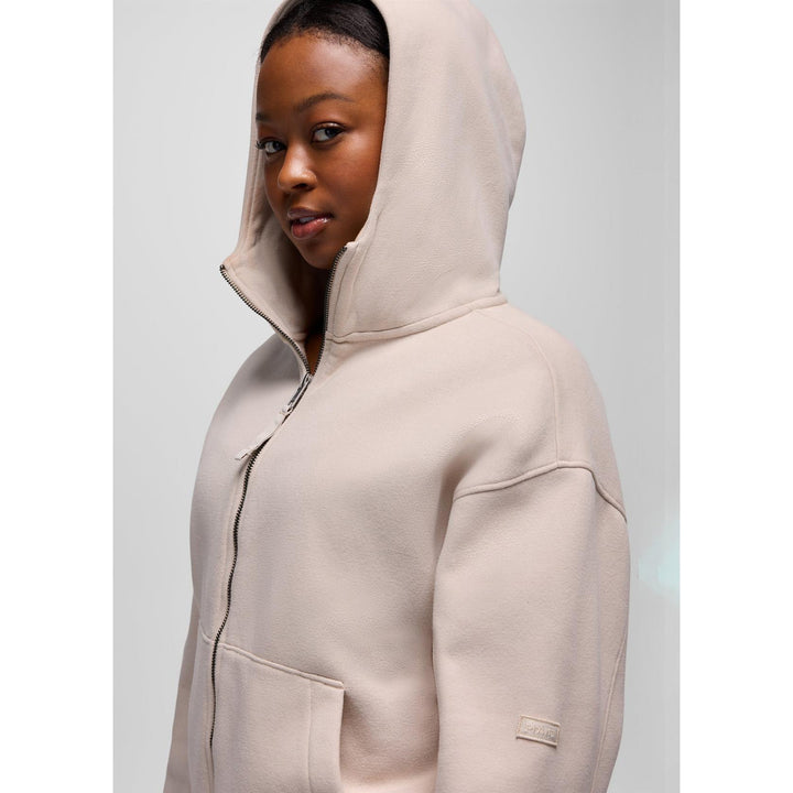 Prana DreamFleece Full Zip Hoodie - Women's Almond