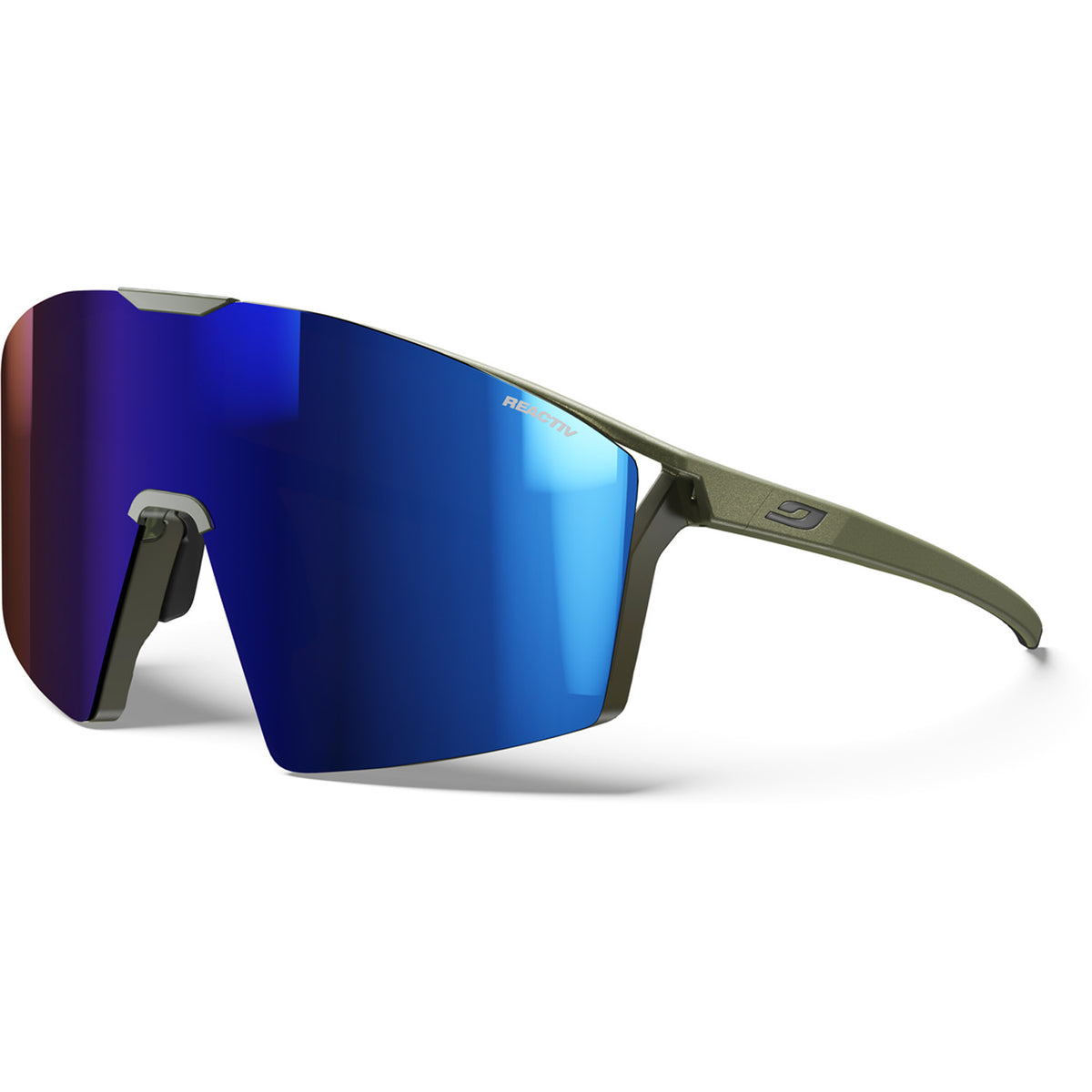 Julbo Edge Cover Sunglasses Army/Black REACTIV 2-4
