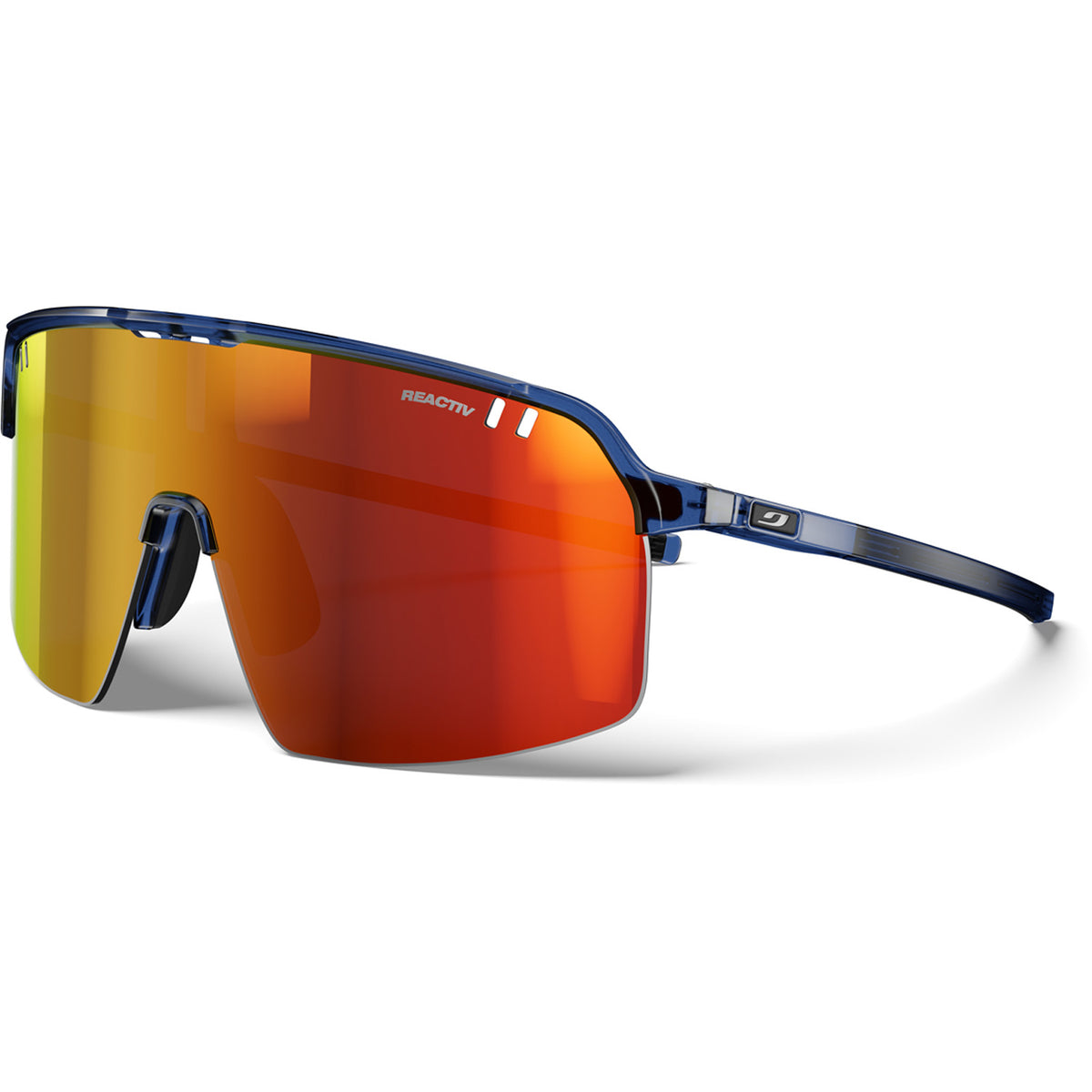 Julbo Intensity Sunglasses Translucent Blue/Black REACTIV 1-3 Light Amplifier