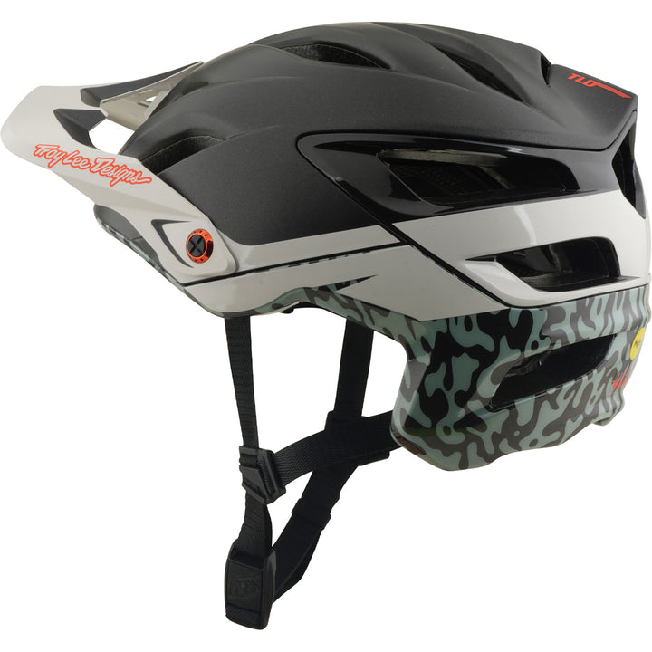Troy Lee Designs A3 MIPS Bike Helmet Halo Charcoal/Pumice