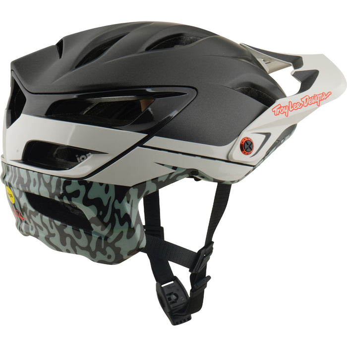 Troy Lee Designs A3 MIPS Bike Helmet Halo Charcoal/Pumice