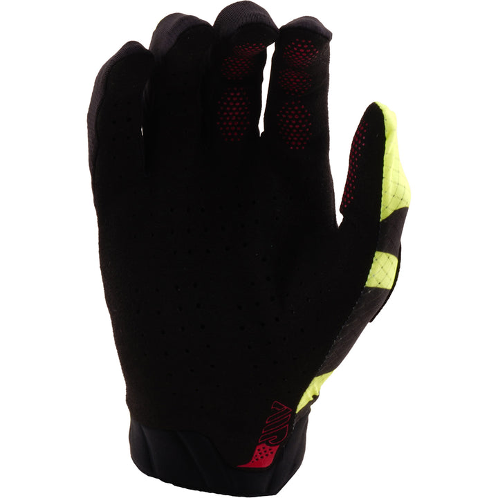 Troy Lee Designs Air Bike Gloves - Kids' Cyclops Black/Flo Yellow