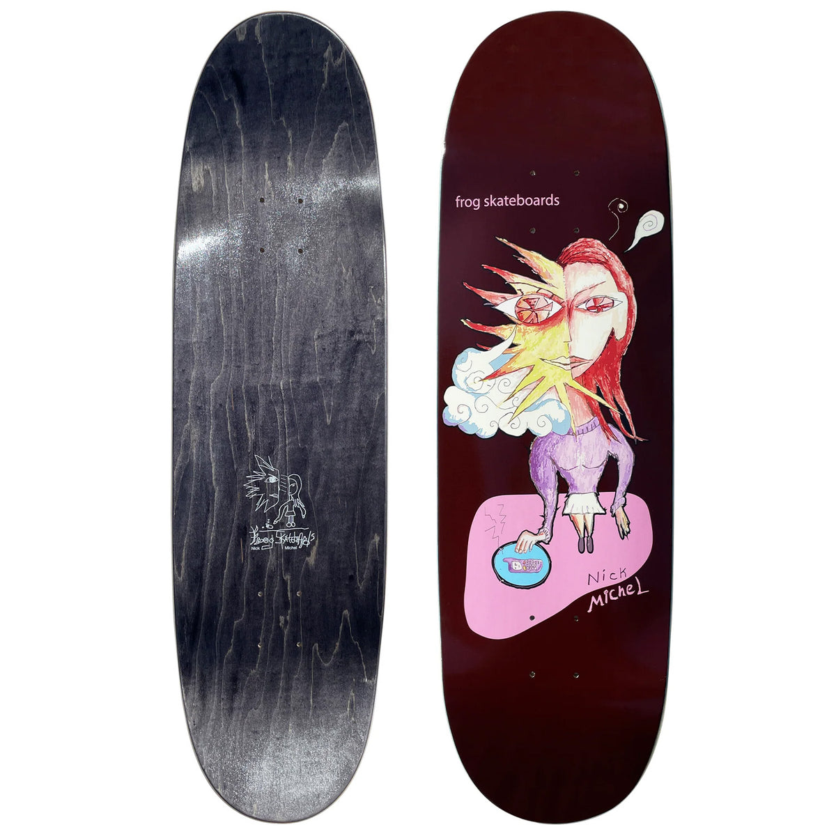 Frog Skateboards The Distraction (Nick Michel) Deck W25 - 9.1 Skateboard Deck