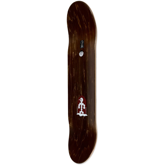 Polar Skate Co. Emile Laurent Snowman Wine 8.25 Skateboard Deck