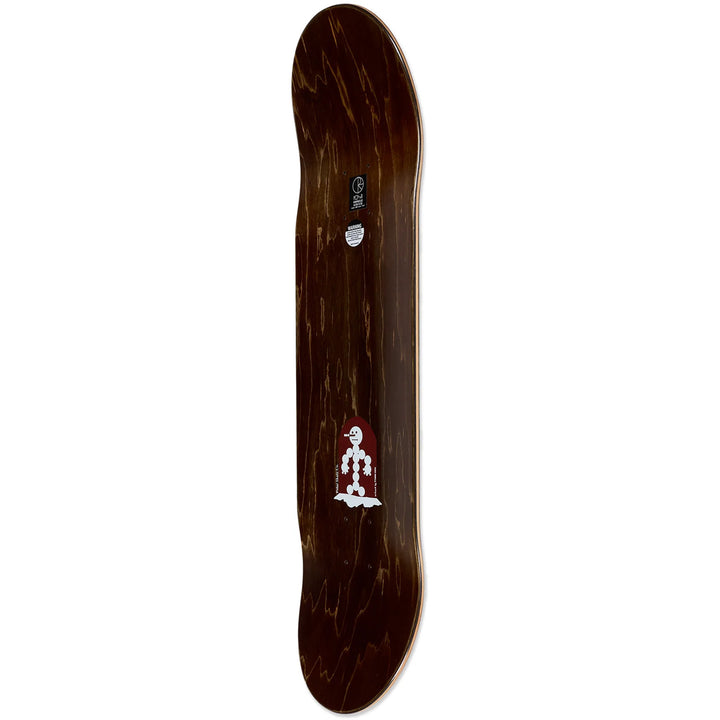 Polar Skate Co. Emile Laurent Snowman Wine 8.25 Skateboard Deck