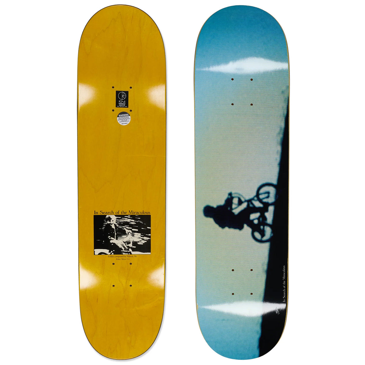 Polar Skate Co. In Search Of The Miraculous BMX Dreams 8.25 Skateboard Deck