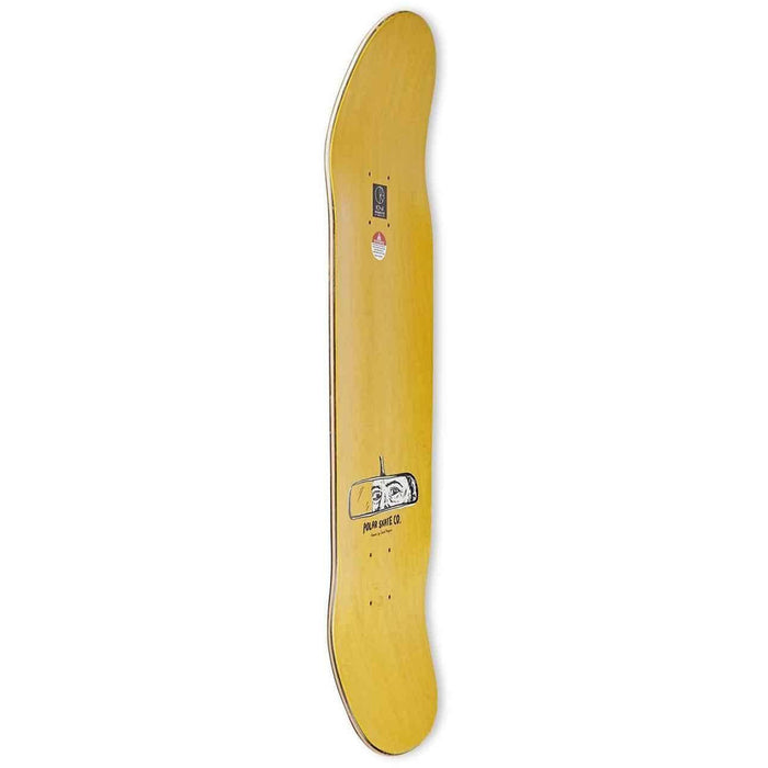 Polar Skate Co. Oskar Rozenberg Drivers License Yellow P9 8.625 Skateboard Deck