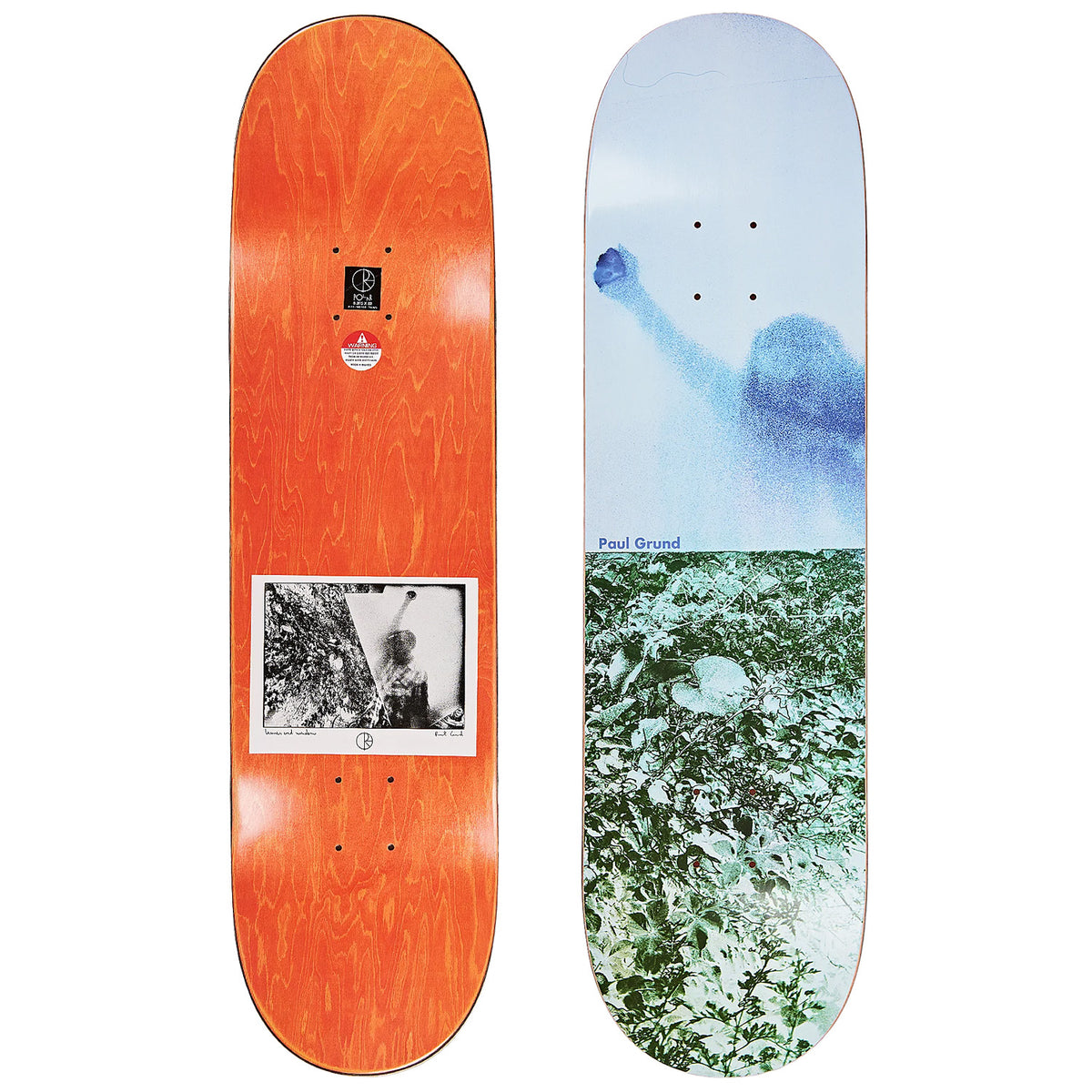 Polar Skate Co. Paul Grund Man With Window 8.0 Skateboard Deck
