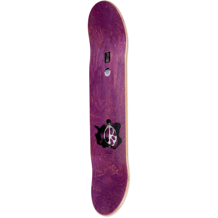 Polar Skate Co. Stroke Logo Cream 8.5 Skateboard Deck
