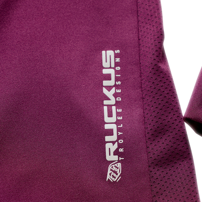 Troy Lee Designs Ruckus Long-Sleeve Ride Tee Lockdown Sangria