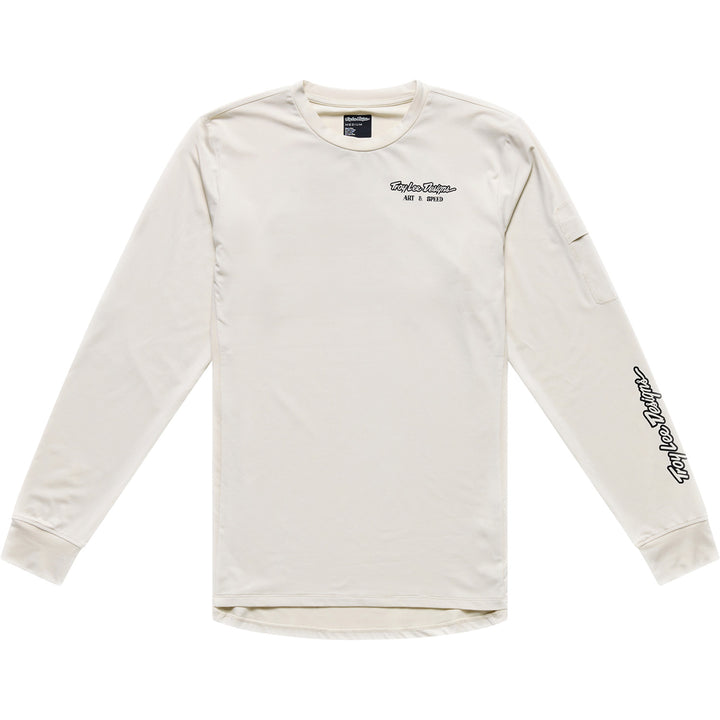 Troy Lee Designs Ruckus Long-Sleeve Ride Tee Art & Speed Pumice