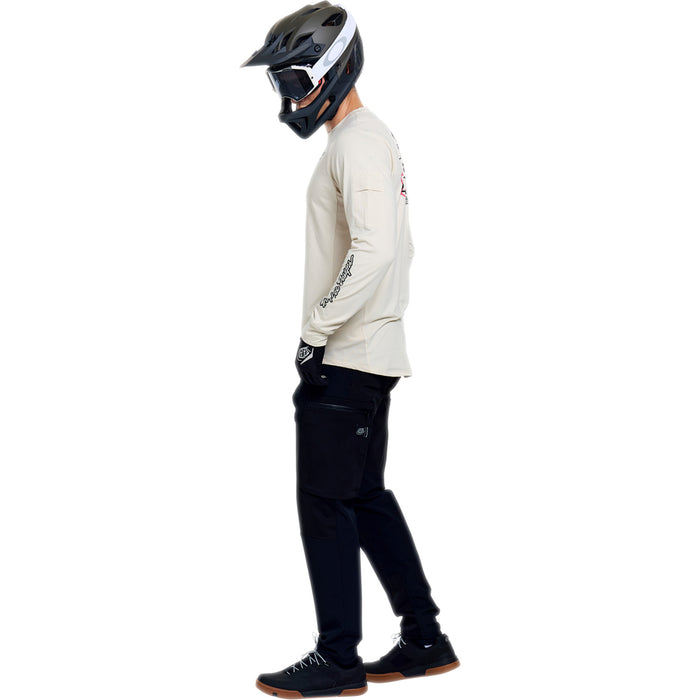 Troy Lee Designs Ruckus Long-Sleeve Ride Tee Art & Speed Pumice