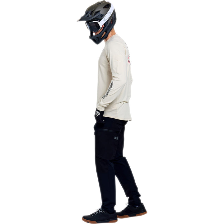 Troy Lee Designs Ruckus Long-Sleeve Ride Tee Art & Speed Pumice