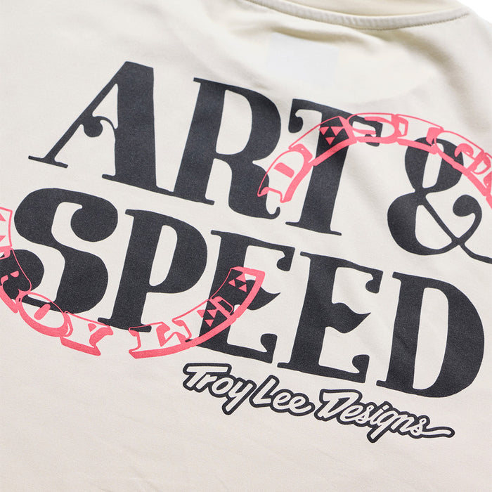 Troy Lee Designs Ruckus Long-Sleeve Ride Tee Art & Speed Pumice