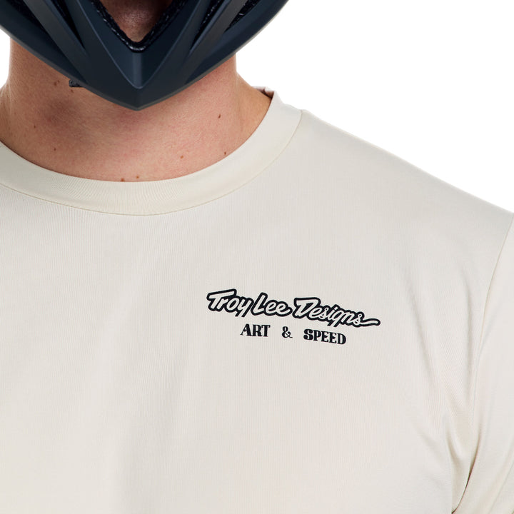 Troy Lee Designs Ruckus Long-Sleeve Ride Tee Art & Speed Pumice