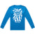 Troy Lee Designs Skyline Ride Long-Sleeve Tee - Kids' One Eye Aero Blue
