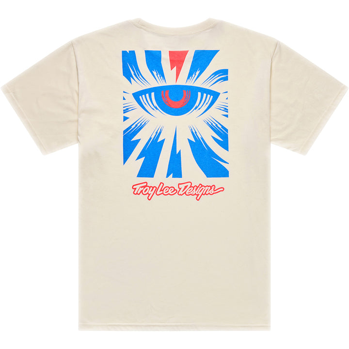 Troy Lee Designs Short-Sleeve Tee Cyborg Vintage White