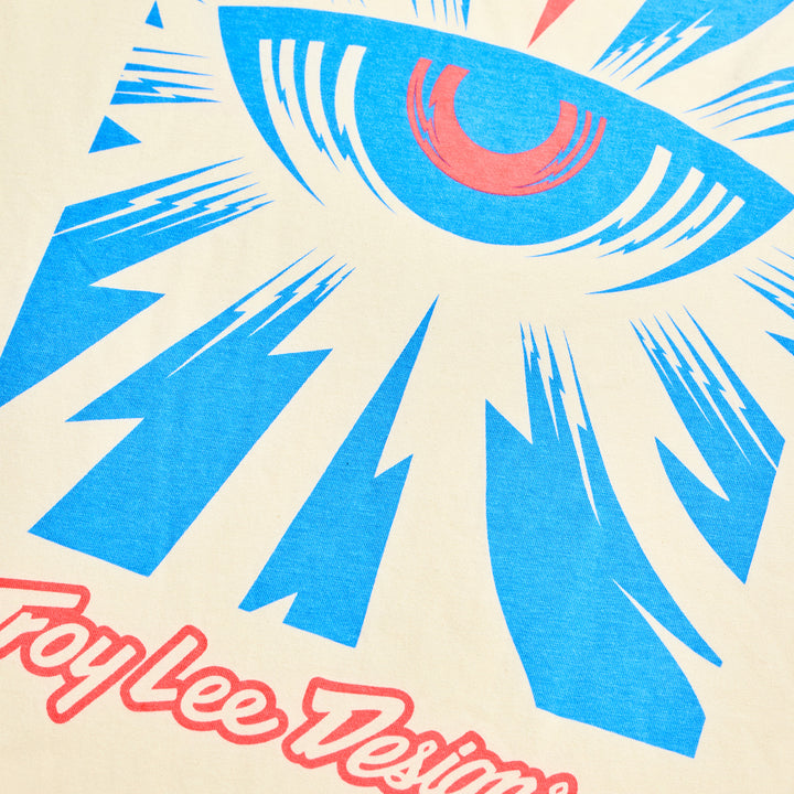 Troy Lee Designs Short-Sleeve Tee Cyborg Vintage White