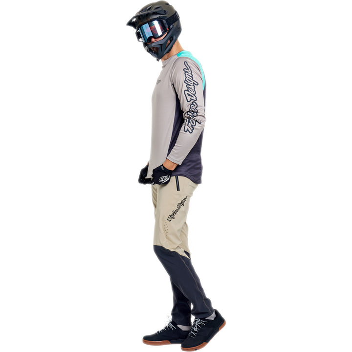 Troy Lee Designs Stage Long-Sleeve Jersey Signature Stone