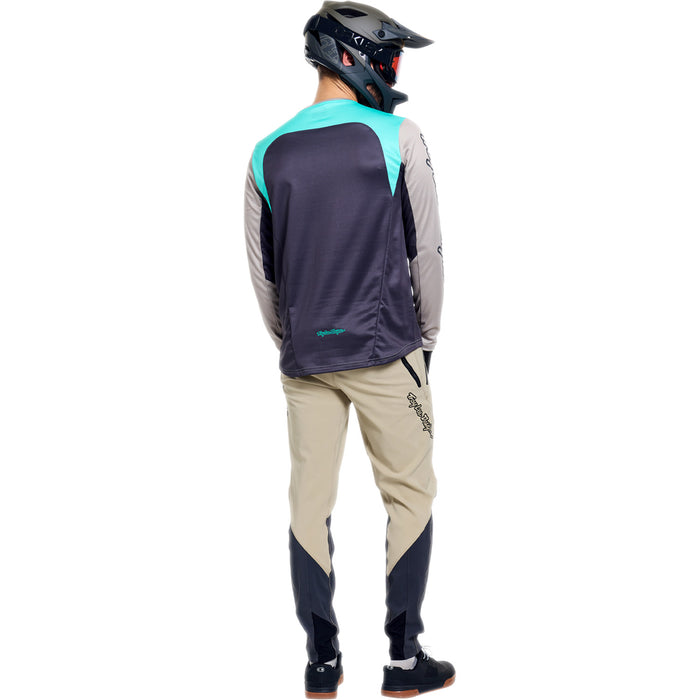 Troy Lee Designs Stage Long-Sleeve Jersey Signature Stone
