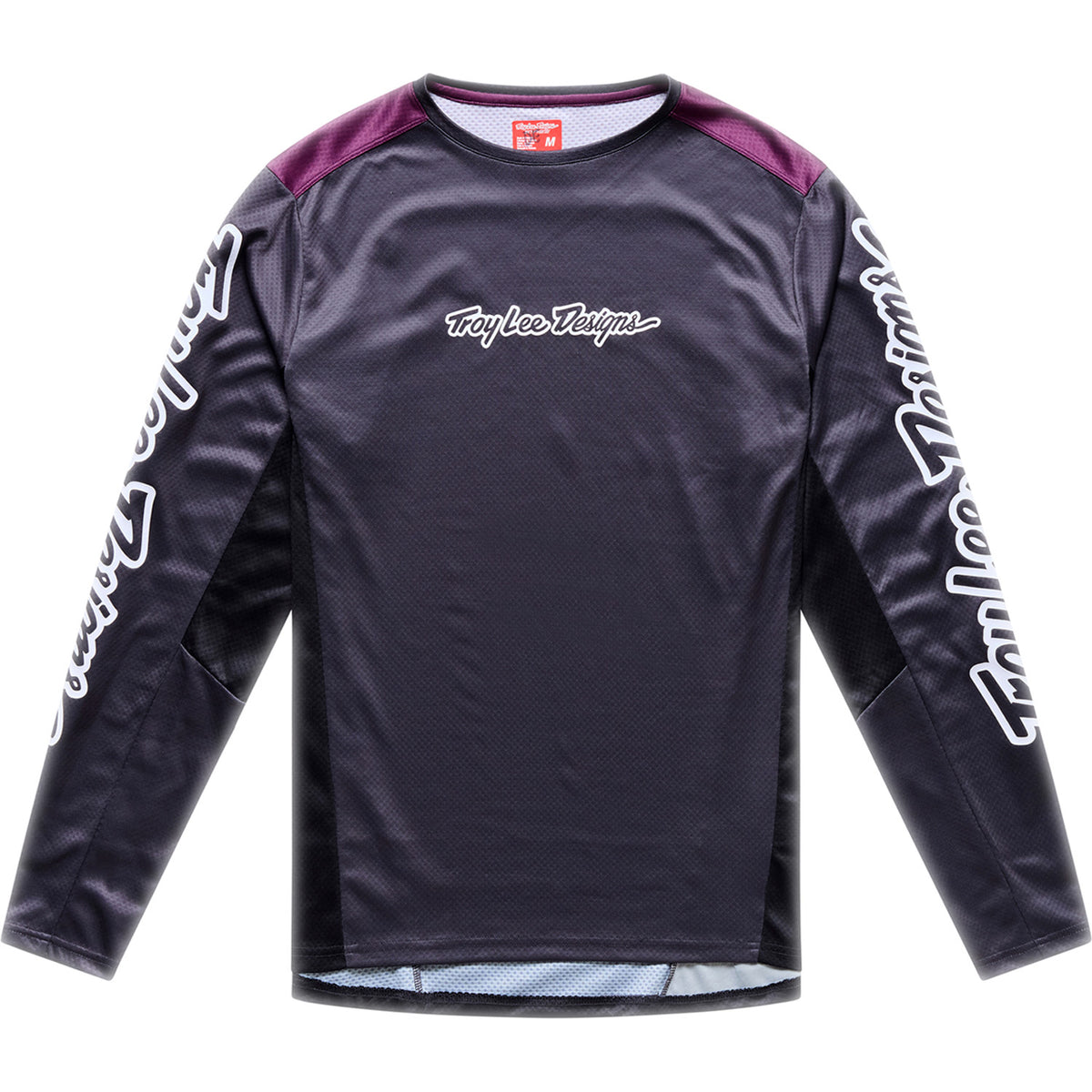 Troy Lee Designs Stage Long-Sleeve Jersey Signature Carbon