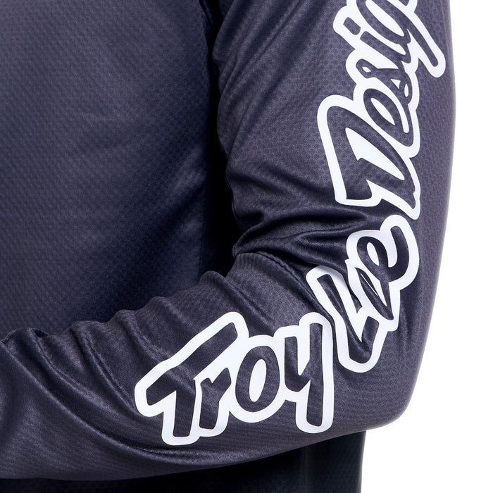 Troy Lee Designs Stage Long-Sleeve Jersey Signature Carbon
