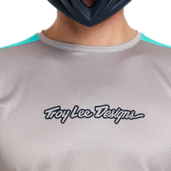 Troy Lee Designs Stage Short-Sleeve Jersey Signature Stone