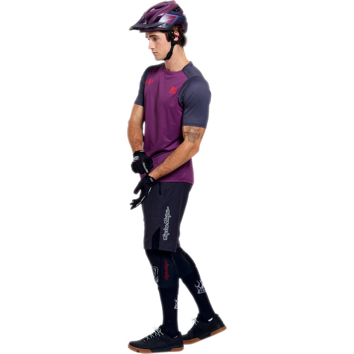 Troy Lee Designs Skyline Pro Shorts with BN3TH Liner Mono Carbon