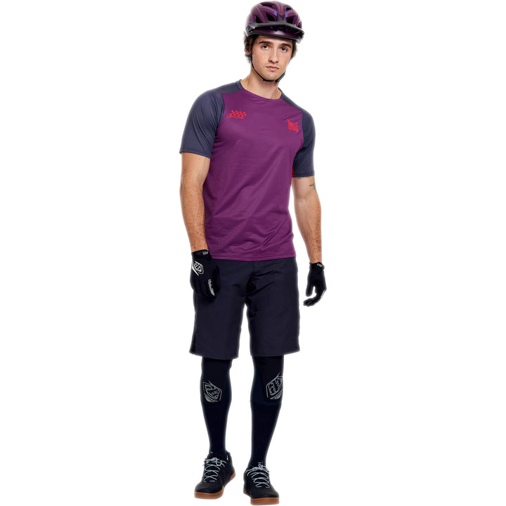 Troy Lee Designs Skyline Pro Shorts with BN3TH Liner Mono Carbon