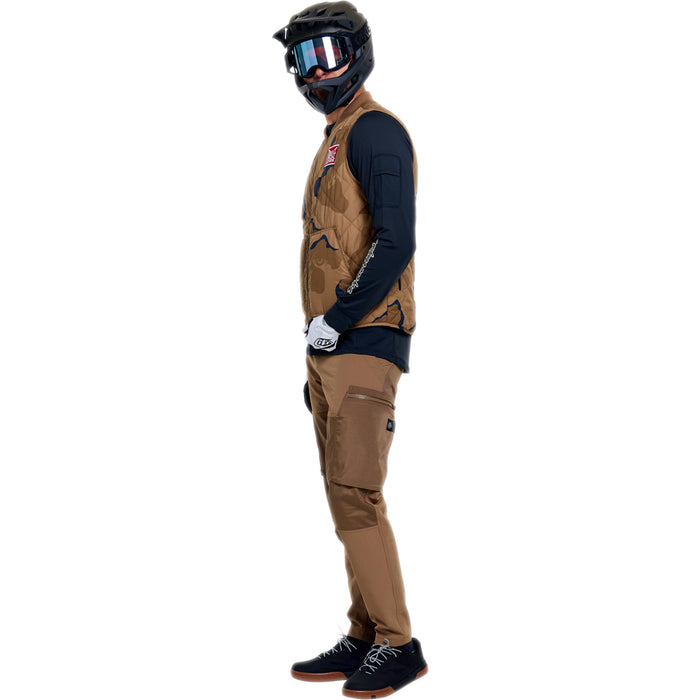 Troy Lee Designs Ruckus Ride Vest Flow Camo Sienna