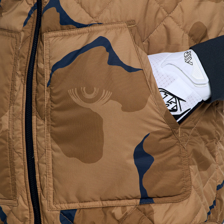 Troy Lee Designs Ruckus Ride Vest Flow Camo Sienna