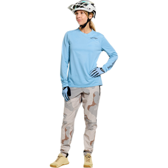 Troy Lee Designs Lilium Pro Pants - Women's Flow Camo Pumice
