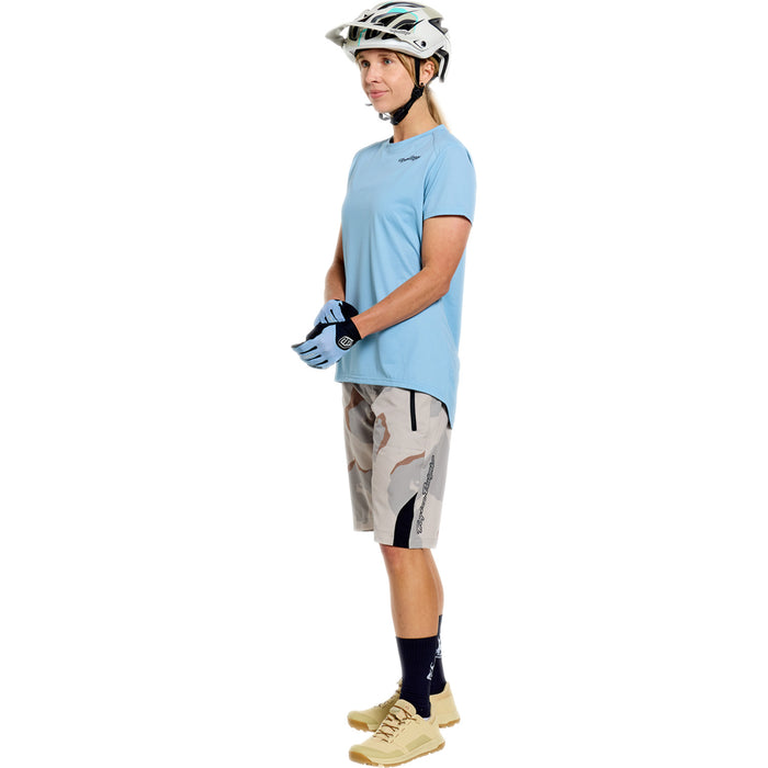 Troy Lee Designs Lilium Pro Shell Shorts - Women's Flow Camo Pumice