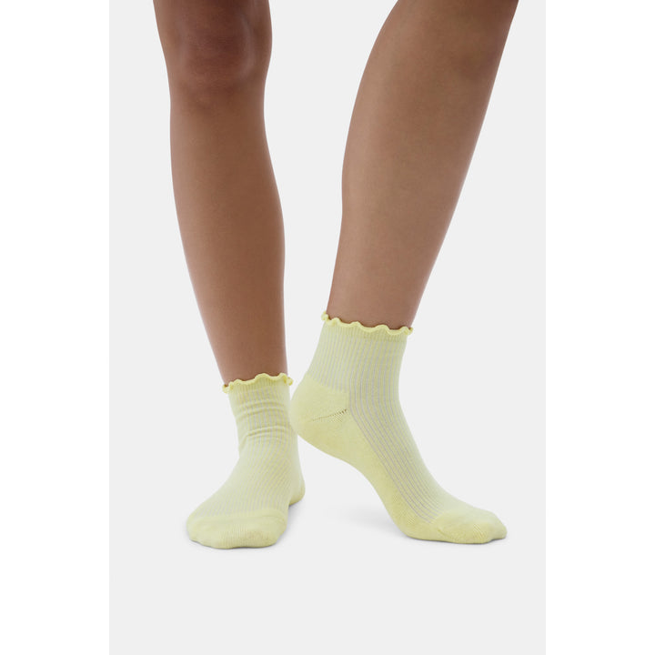 Halfdays Ruffle Socks - Women's Martini/Limoncello