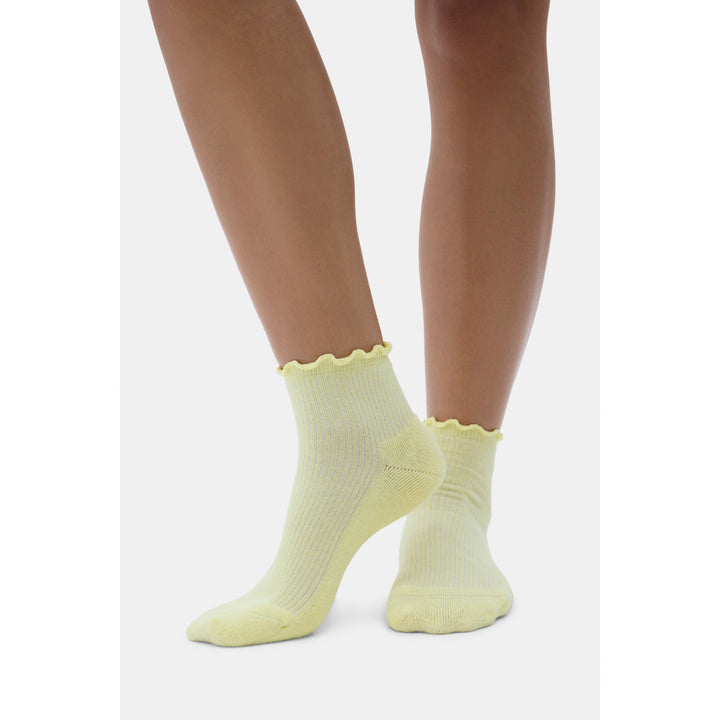 Halfdays Ruffle Socks - Women's Martini/Limoncello