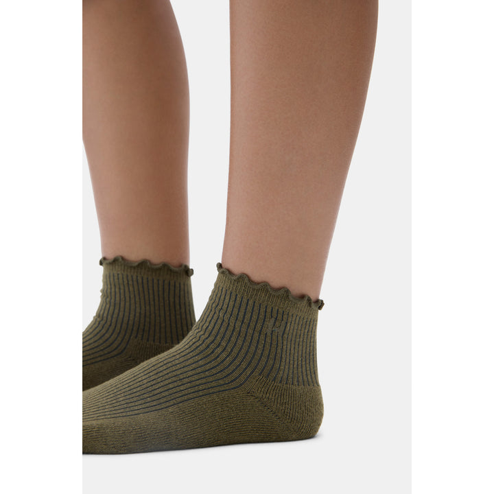 Halfdays Ruffle Socks - Women's Martini/Limoncello