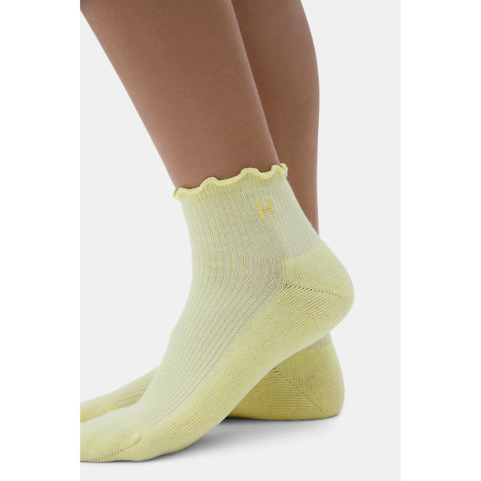 Halfdays Ruffle Socks - Women's Martini/Limoncello