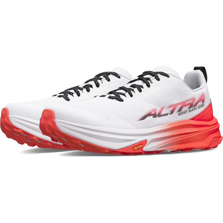 Altra Mont Blanc Speed Shoes - Women's White/Red