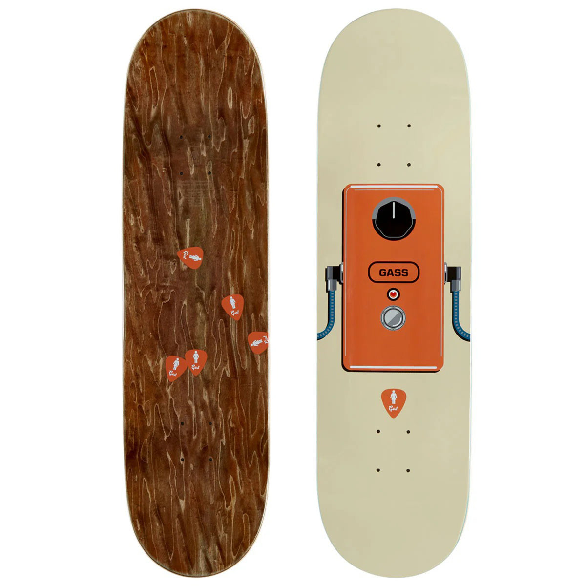 Girl Gass Stomp 8.25 Skateboard Deck