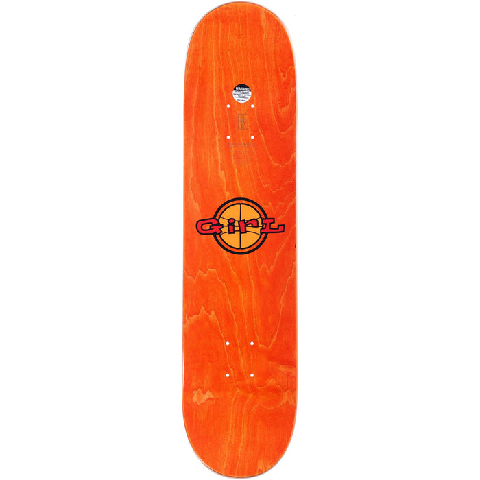 Girl Howard Full Court Reissue 7.75 Skateboard Deck