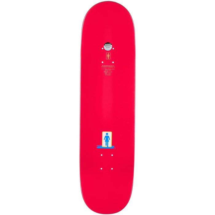 Girl Geering Blood Bath 8.5 Skateboard Deck
