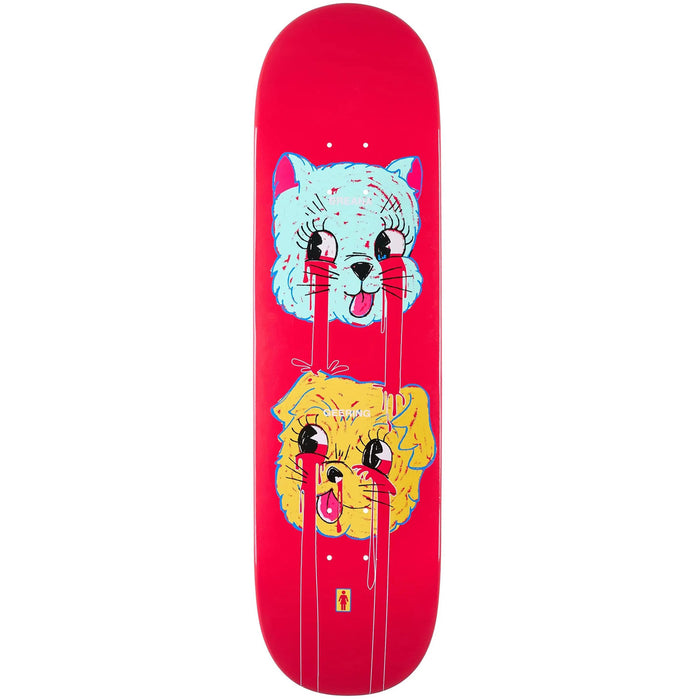 Girl Geering Blood Bath 8.5 Skateboard Deck