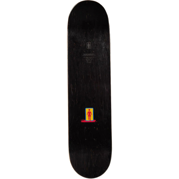 Girl Geering Blood Bath 8.0 Skateboard Deck