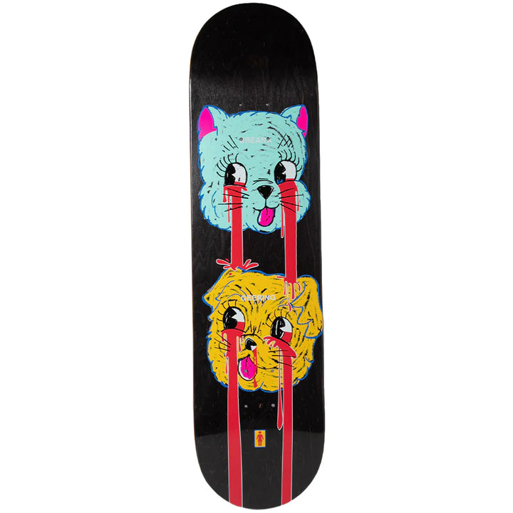 Girl Geering Blood Bath 8.0 Skateboard Deck