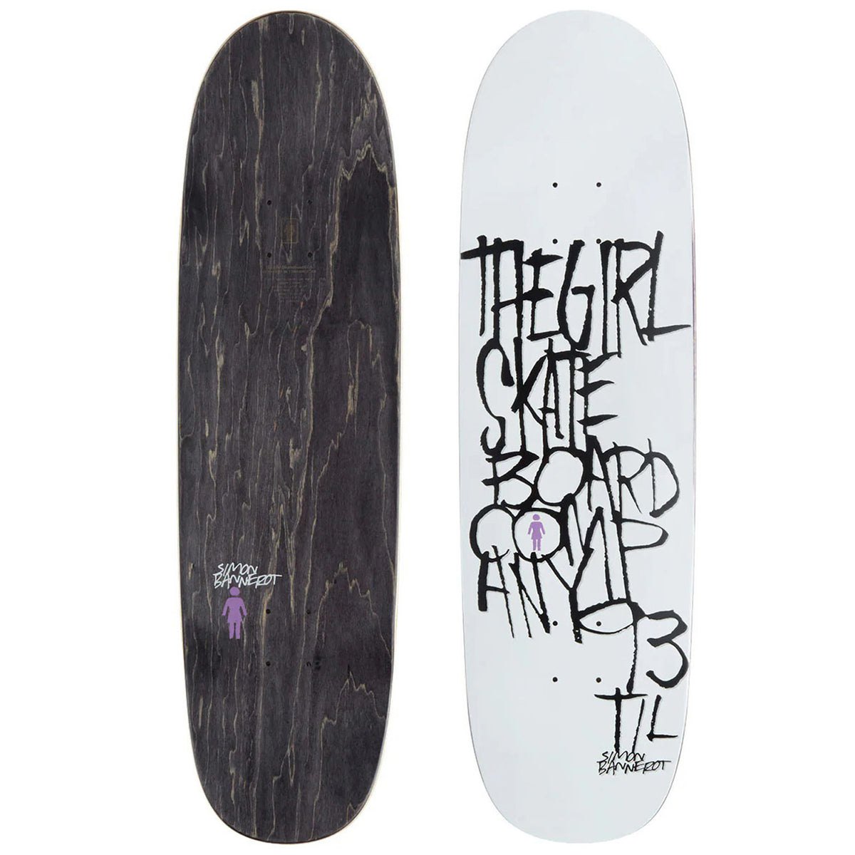 Girl Bannerot Splinter Loveseat+ 9.0 Skateboard Deck