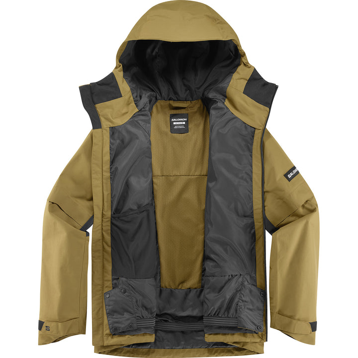 Salomon Venom Full Zip Jacket - Men's Brilliant Olive